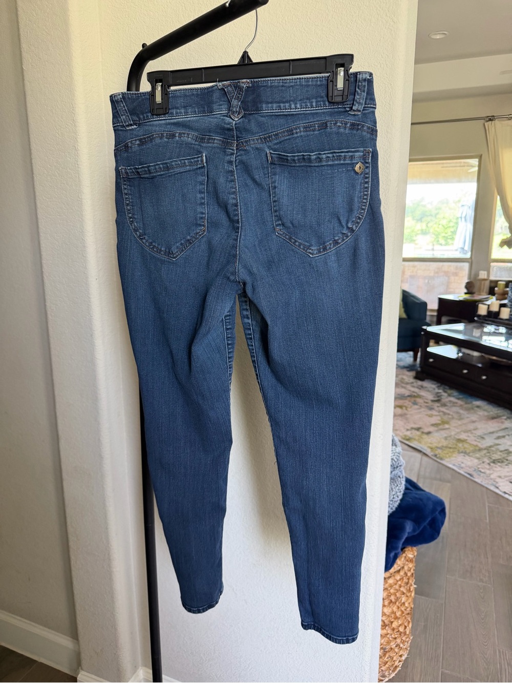 Democracy Medium Blue Skinny Jeans 10 - Picture 2 of 7